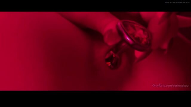 Corinna Kopf ppv asshole buttplug tease sex tape video